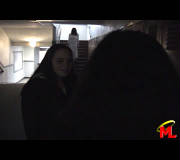 Mary lurks down the hall.